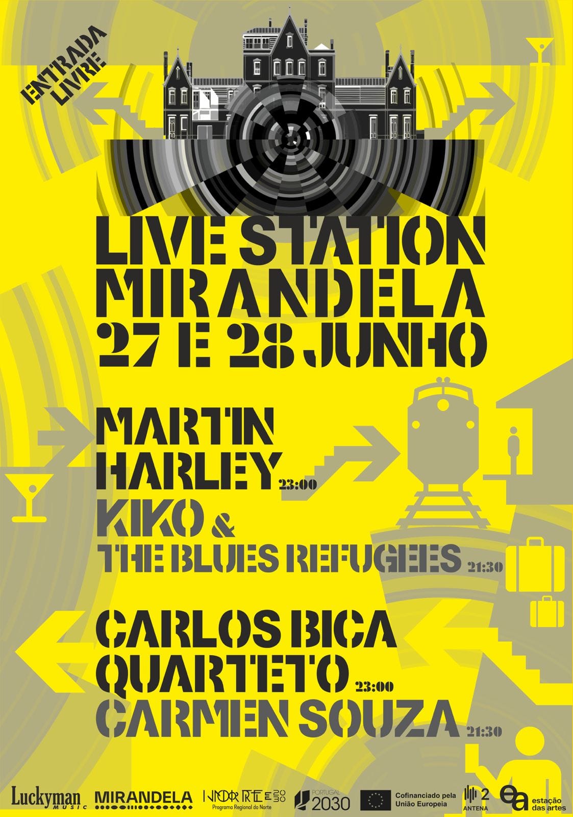 Imagem - Live Station Mirandela 2025: Música para a cidade 2 Live Station Mirandela 2025 Full