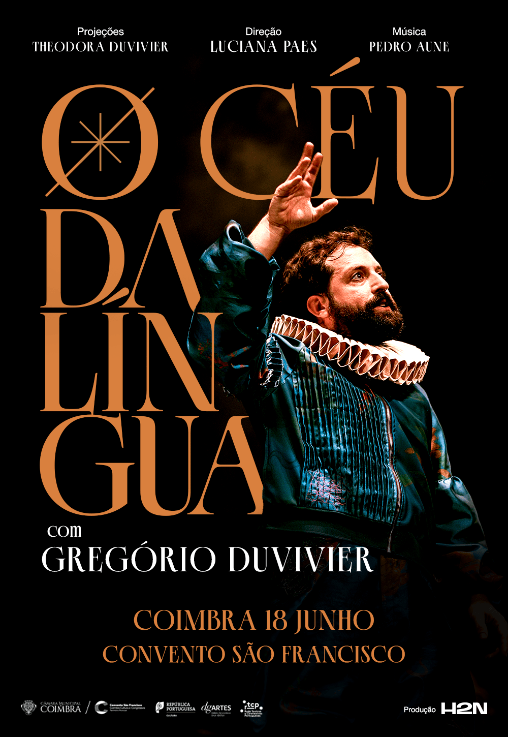 Gregório Duvivier O Céu da Língua - Cartaz