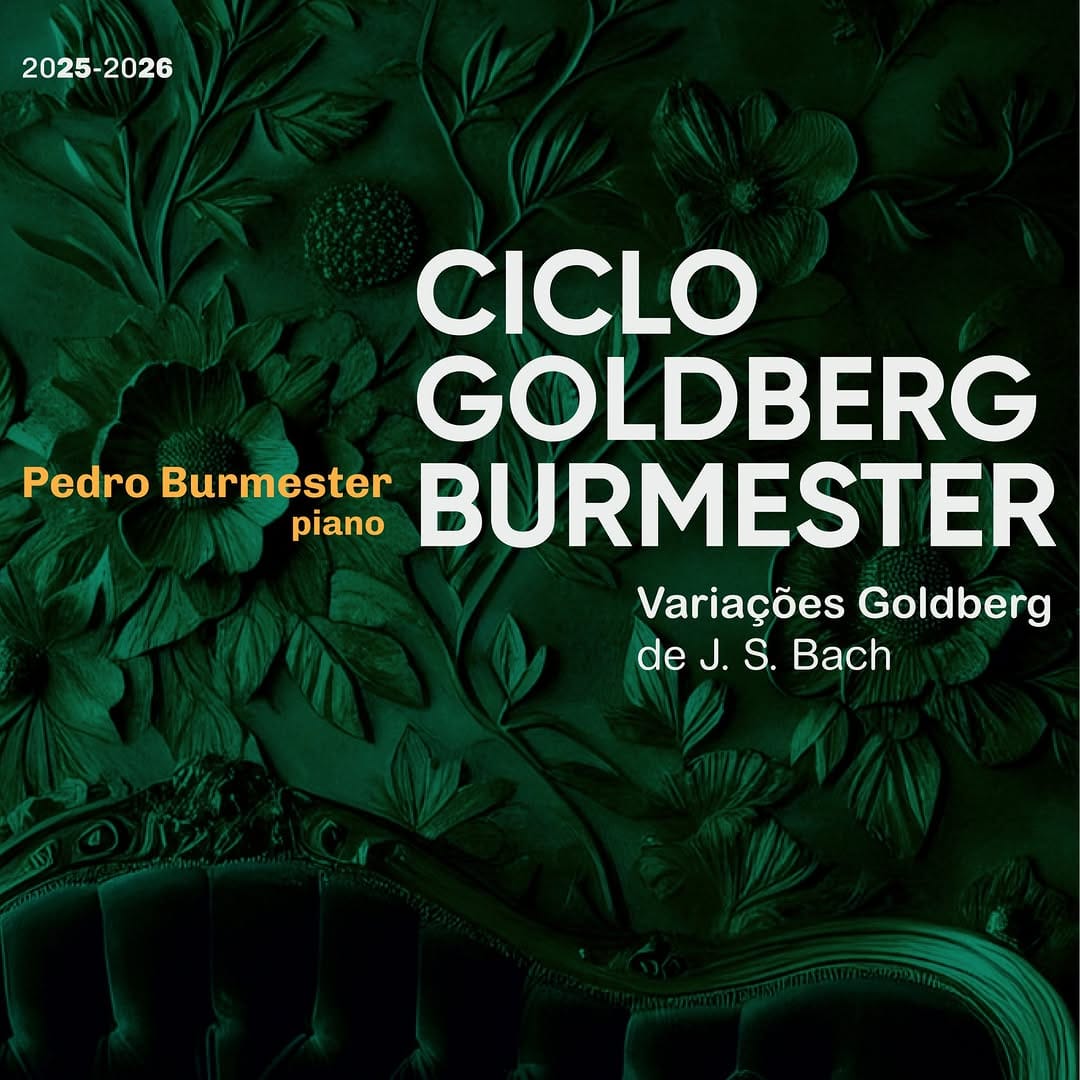 Imagem - Pedro Burmester apresenta “Variações Goldberg” ao vivo em Vila Real 2 Pedro Burmester, Cartaz “Variações Goldberg” de J.S. Bach