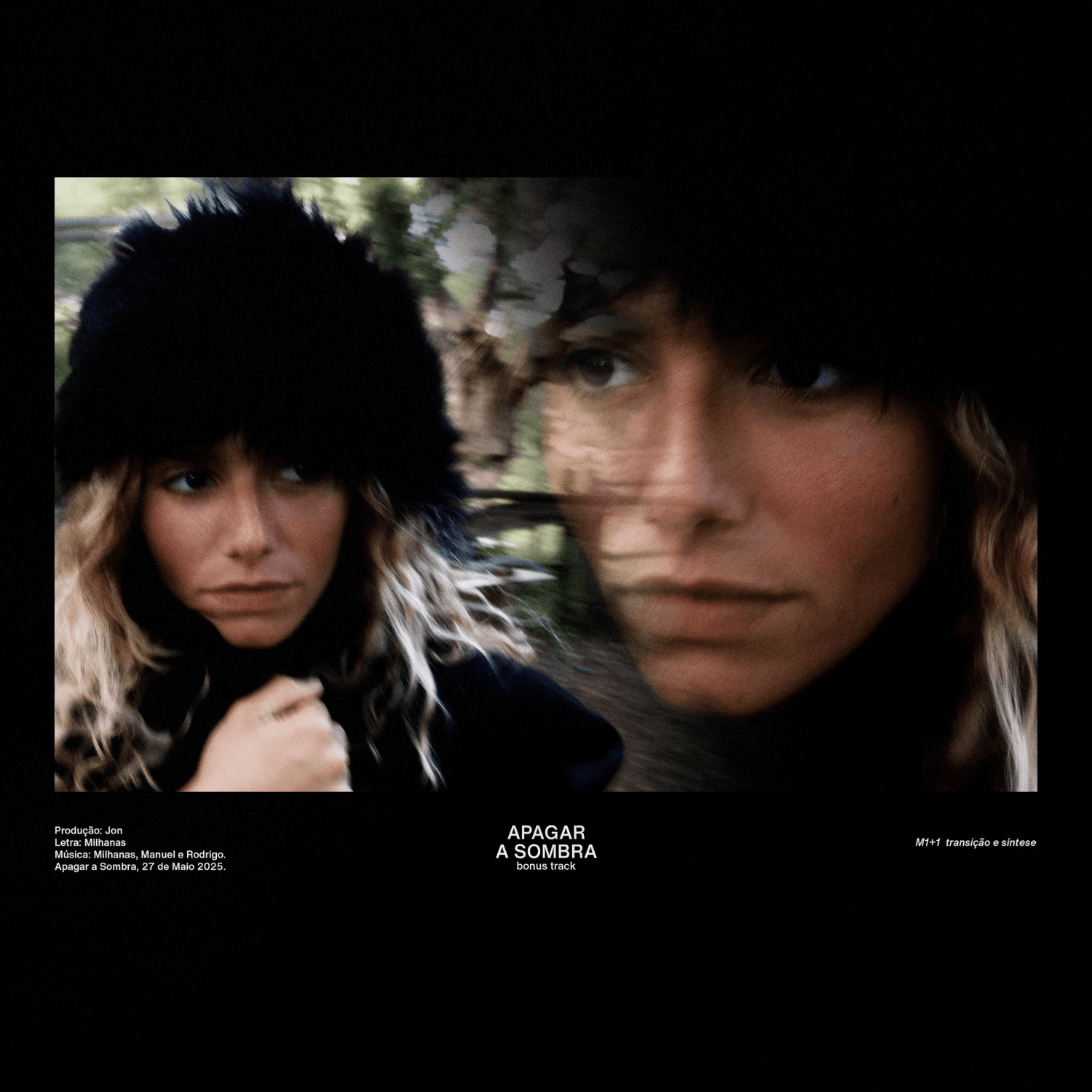 Imagem - Milhanas apresenta o seu novo single, "Apagar a Sombra" 2 Milhanas, Capa do Single "Apagar a Sombra"