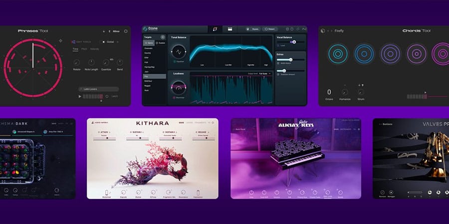 Alguns dos plugins do Native Instruments Komplete 15