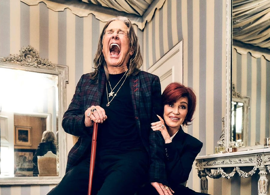 Ozzy e Sharon Osbourne. Crédito Fotografia: Instagram @ozzyosbourne, Shayan Asgharnia