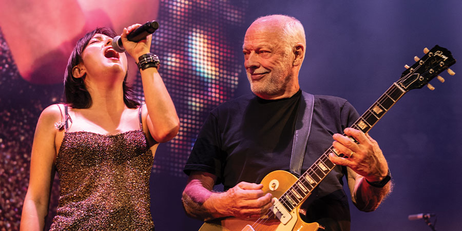 David Gilmour, Live at the Circus Maximus, Rome. Crédito Fotografia: Polly Samson