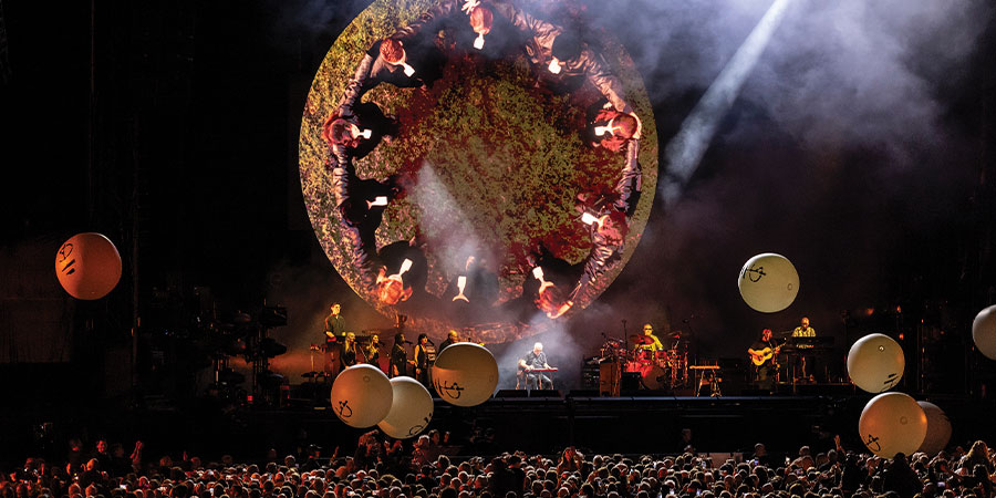 David Gilmour, Live at the Circus Maximus, Rome. Crédito Fotografia: Anna Wloch