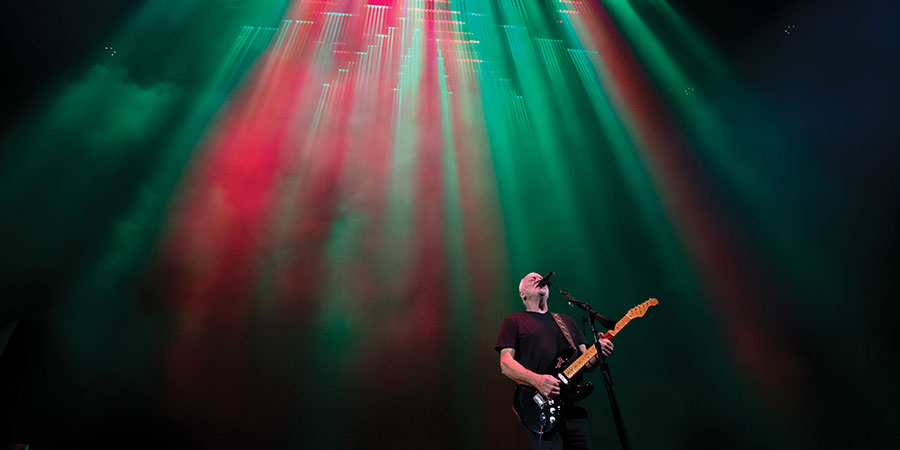 David Gilmour, Live at the Circus Maximus, Rome. Crédito Fotografia: Jill Furmanovsky