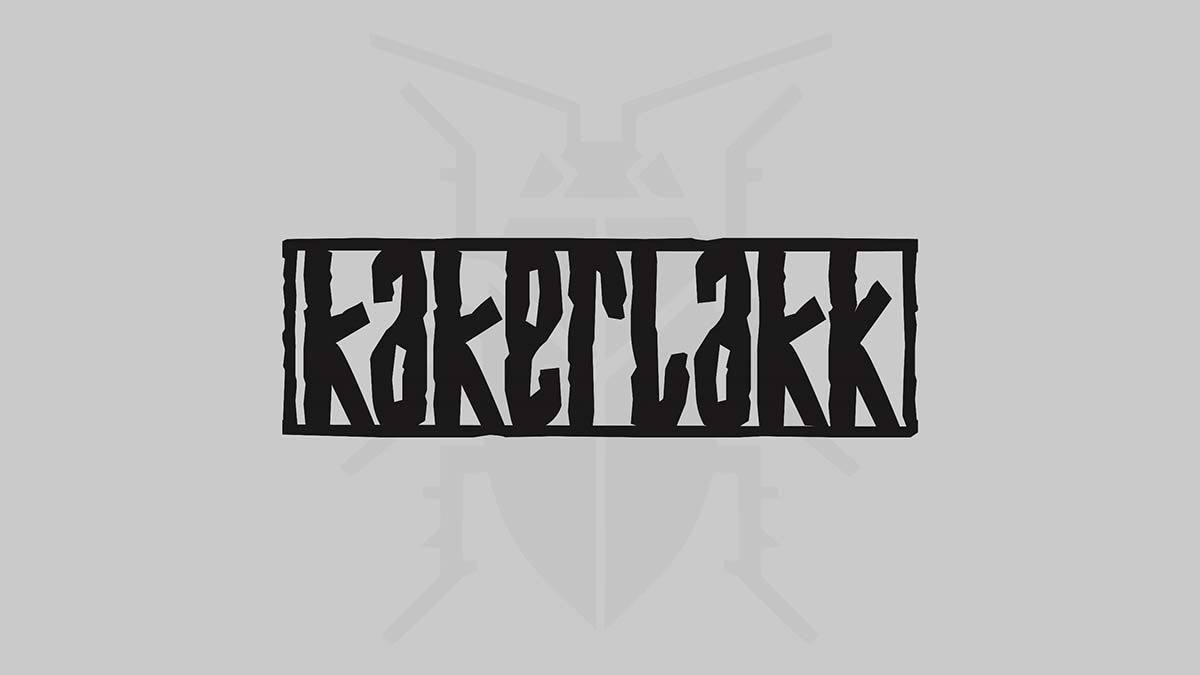 Kakerlakk, logotipo da banda