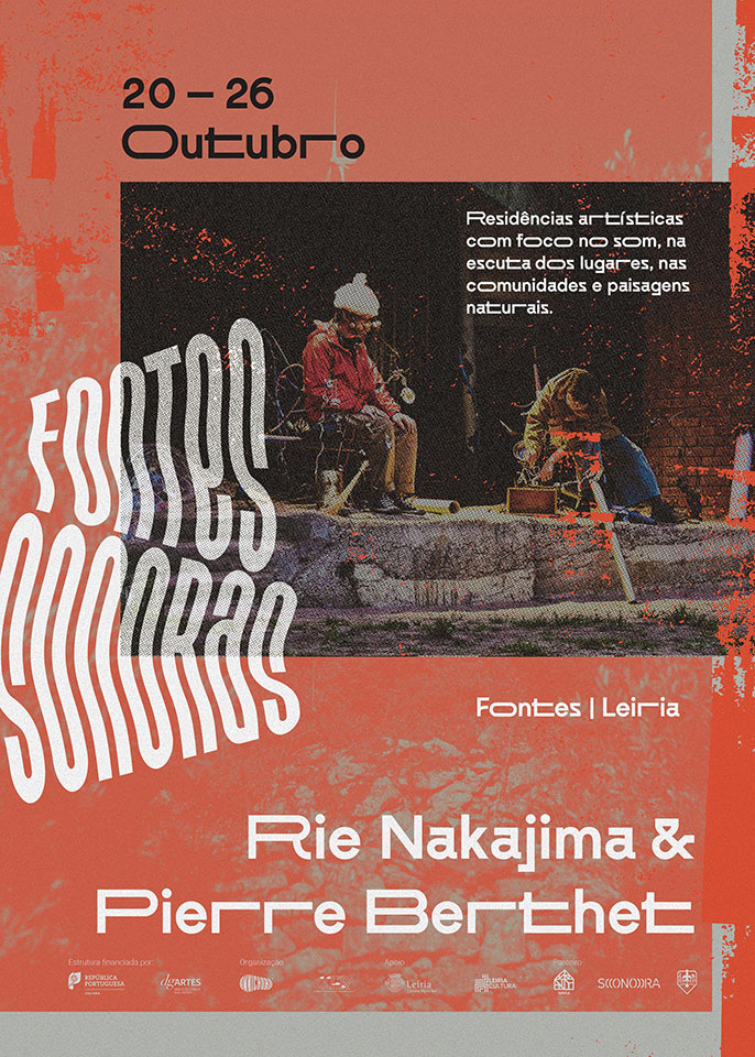 Imagem - Fontes Sonoras trazem Rie Nakajima e Pierre Berthet em Outubro 4 Cartaz Fontes Sonoras - Outubro.