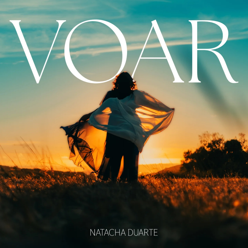 Natacha Duarte, capa do single "Voar"