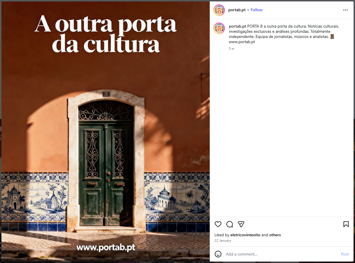 Imagem - Site PortaB.pt "recicla" artigos do musica.com.pt e de mais orgãos de comunicação social 24 Imagem - igpb 01