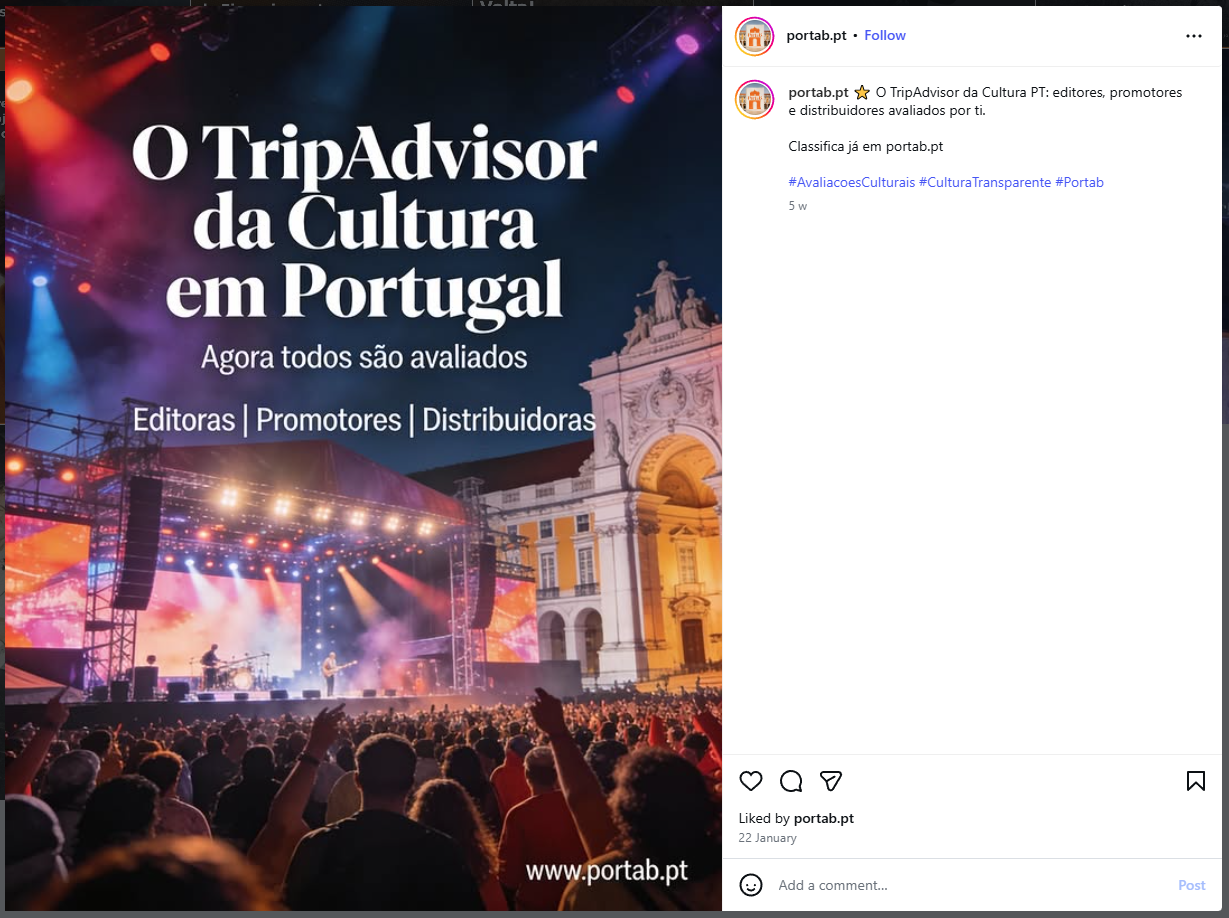 Imagem - Site PortaB.pt "recicla" artigos do musica.com.pt e de mais orgãos de comunicação social 25 Imagem - igpb 02
