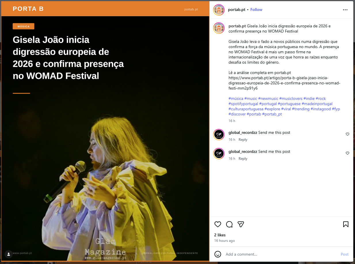 Imagem - Site PortaB.pt "recicla" artigos do musica.com.pt e de mais orgãos de comunicação social 28 Imagem - igpb 05
