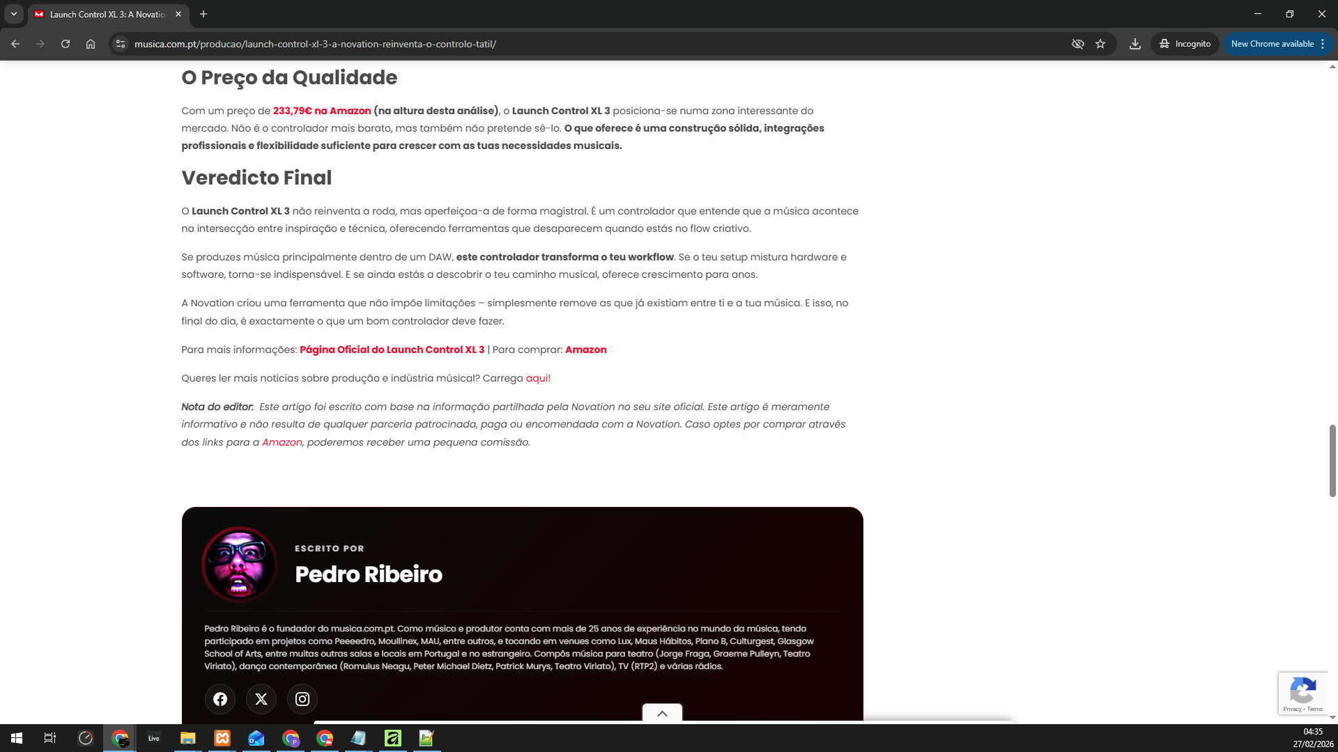 Imagem - Site PortaB.pt "recicla" artigos do musica.com.pt e de mais orgãos de comunicação social 9 Imagem - mpt004