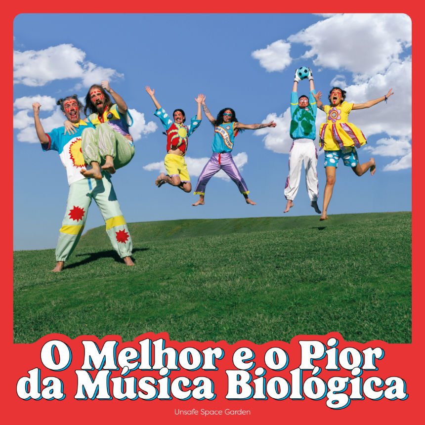 Unsafe Space Garden, capa do álbum "O Melhor e o Pior da Música Biológica"