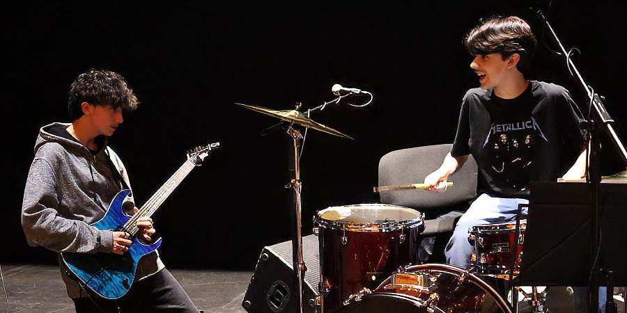 "Três Tempos", com Bruno Pinto e Xullaji. Teatro Viriato. Crédito Fotografia: Musica.com.pt
