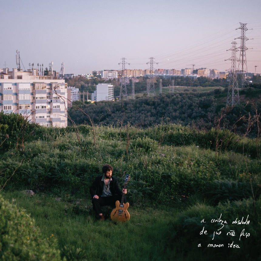 João Miguel Gordino Simões, capa do álbum “A certeza absoluta de que não faço a menor ideia”