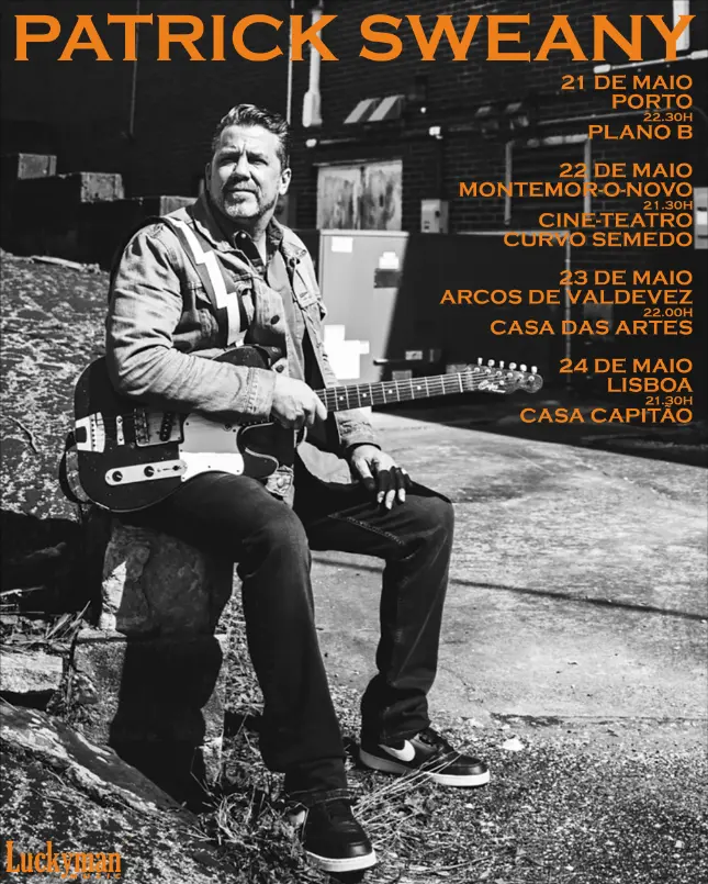 Cartaz da Tour de Patrick Sweany
