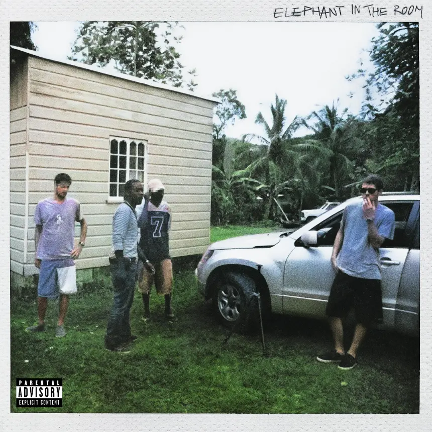 Richie Campbell, capa do álbum "Elephant in the Room"