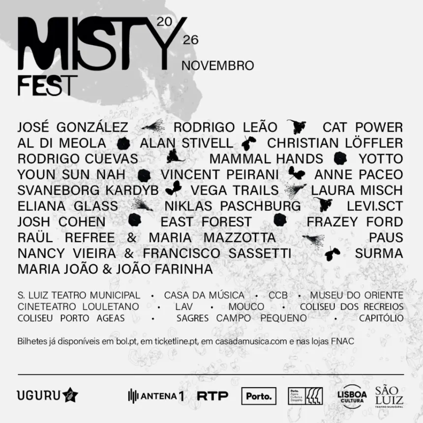 Imagem - Misty Fest 2026: O cartaz completo e os destaques que tens de acompanhar 2 Cartaz do Misty Fest 2026