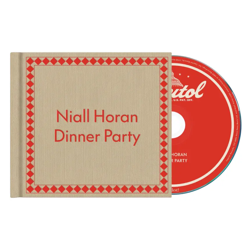 Imagem - Niall Horan: do fenómeno ao luto em "Dinner Party" 2 Niall Horan, capa "hardcover" do álbum "Dinner Party"
