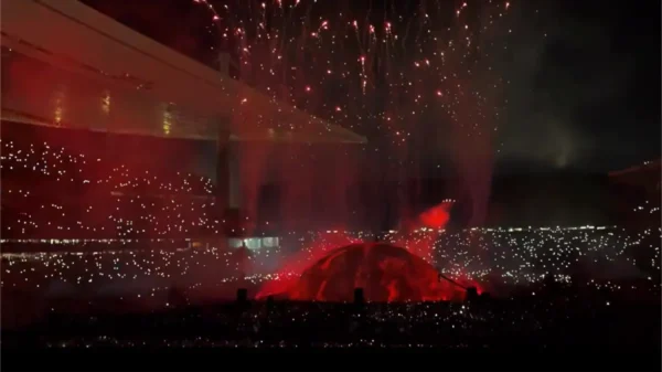 Kanye West, ou Ye, ao vivo na Turquia