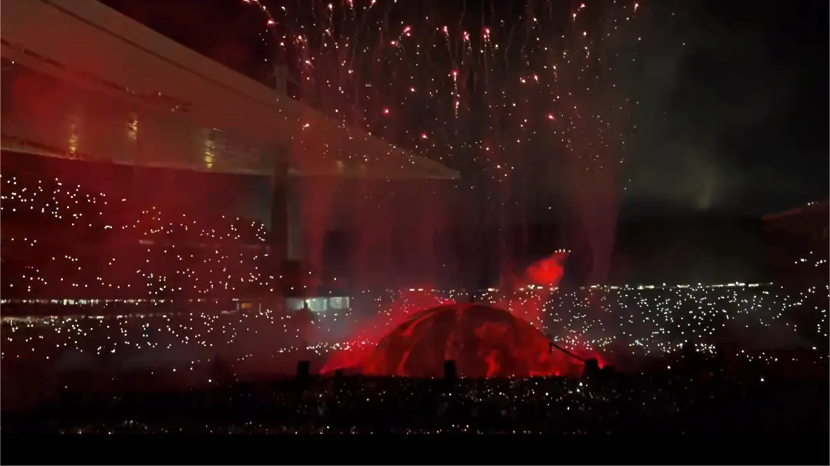 Kanye West, ou Ye, ao vivo na Turquia