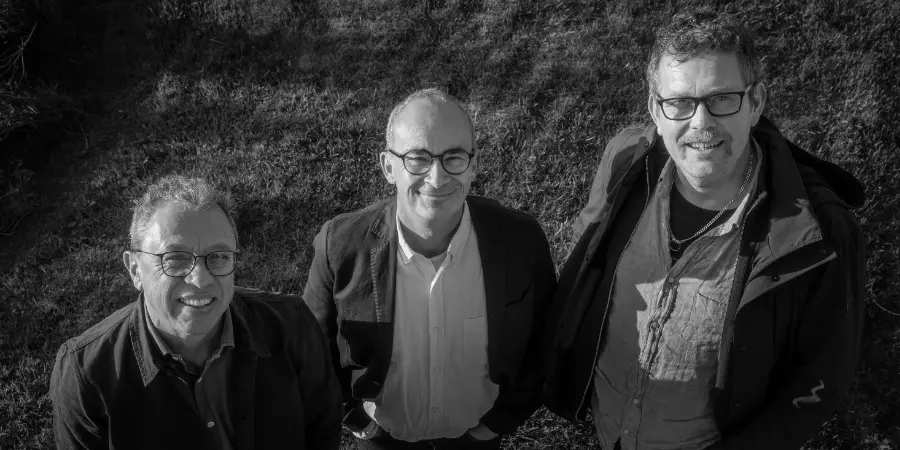 LAN Trio. Mário Laginha, Julien Argüelles e Helge Norbakken.