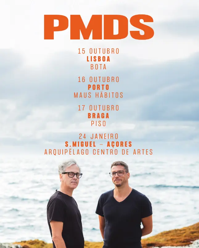 Imagem - PMDS anunciam 'Redenção', o seu quarto álbum de estúdio, com lançamento marcado para 1 de outubro 3 PMDS, cartaz da tour de estreia de "Redenção"