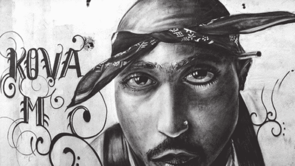 Imagem - Figura 4 Tupac Shakur 1 Alto da Cova da Moura Fonte Foto do autor Ricardo Campos