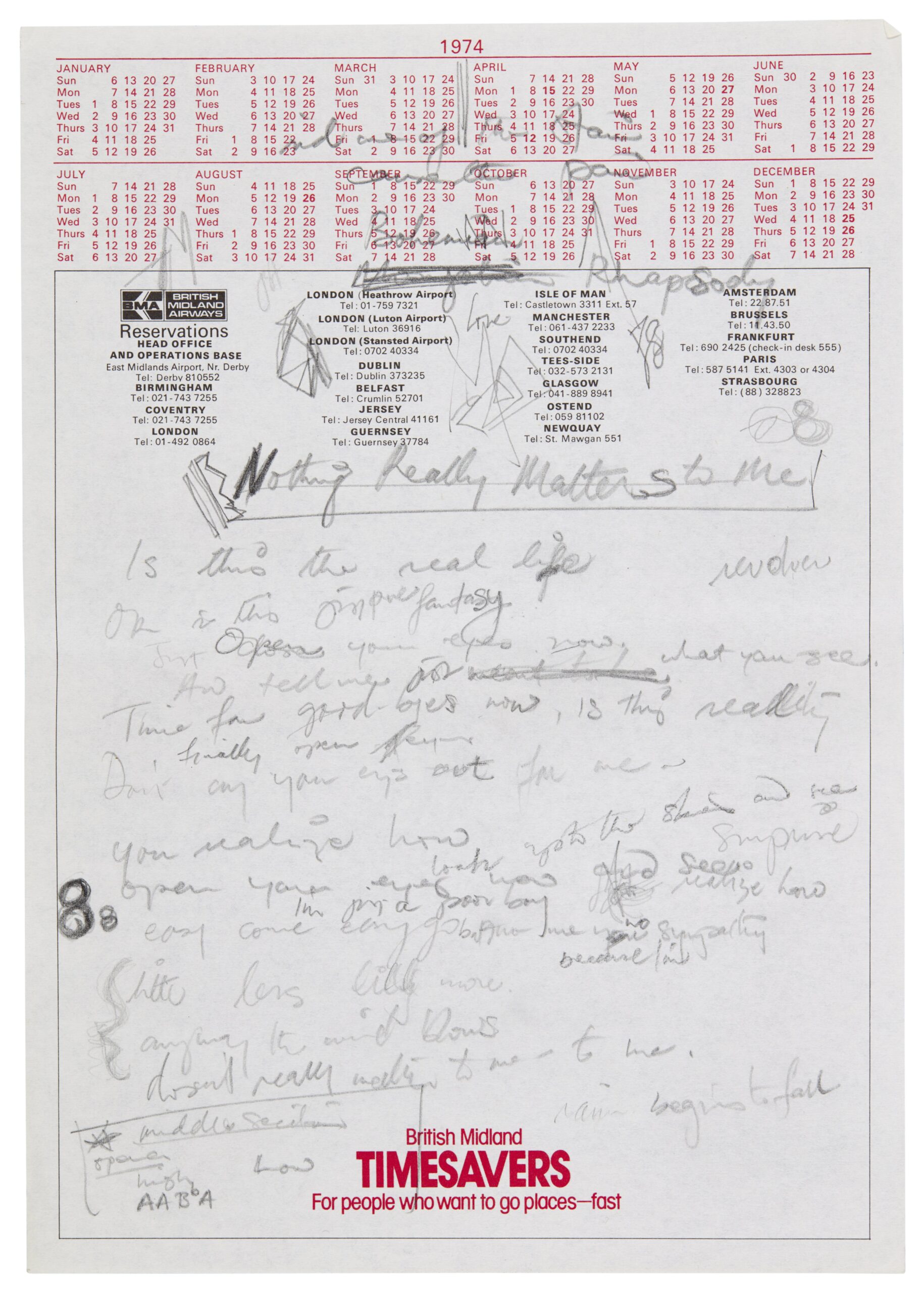 Imagem - autographmanuscriptworkinglyricsforbohemianrhapsody3 1 scaled