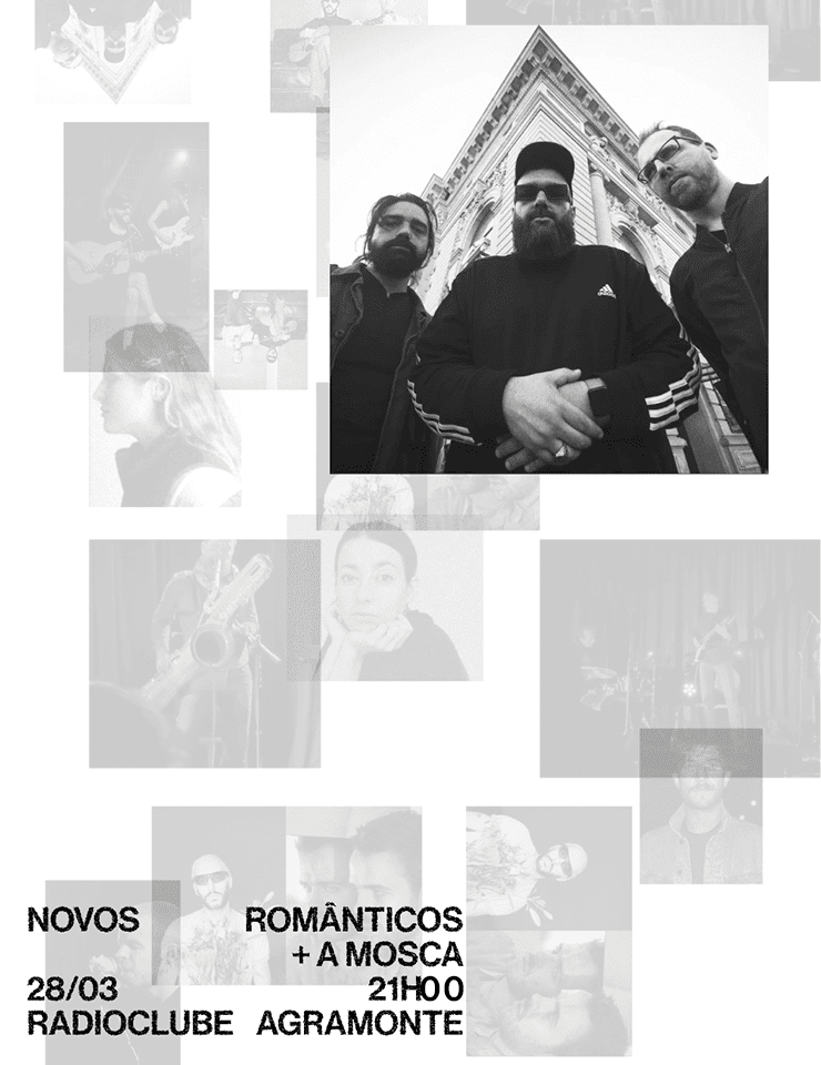 Cartaz Novos Romanticos concerto no Porto