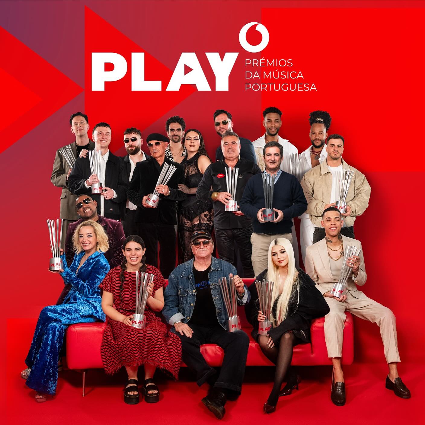 Vencedores Prémios Play 2025 / Créditos Instagram Premios Play