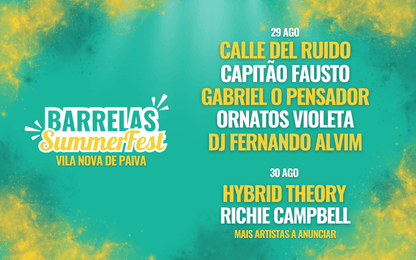 Cartaz Barrelas Summer Fest 2025 