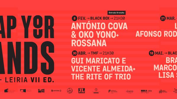 Cartaz Clap Your Hands 2025 Leiria