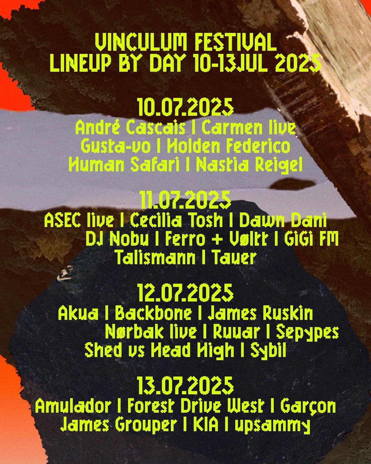 Alinhamento do Vinculum Festival 2025 em Mondim de Basto