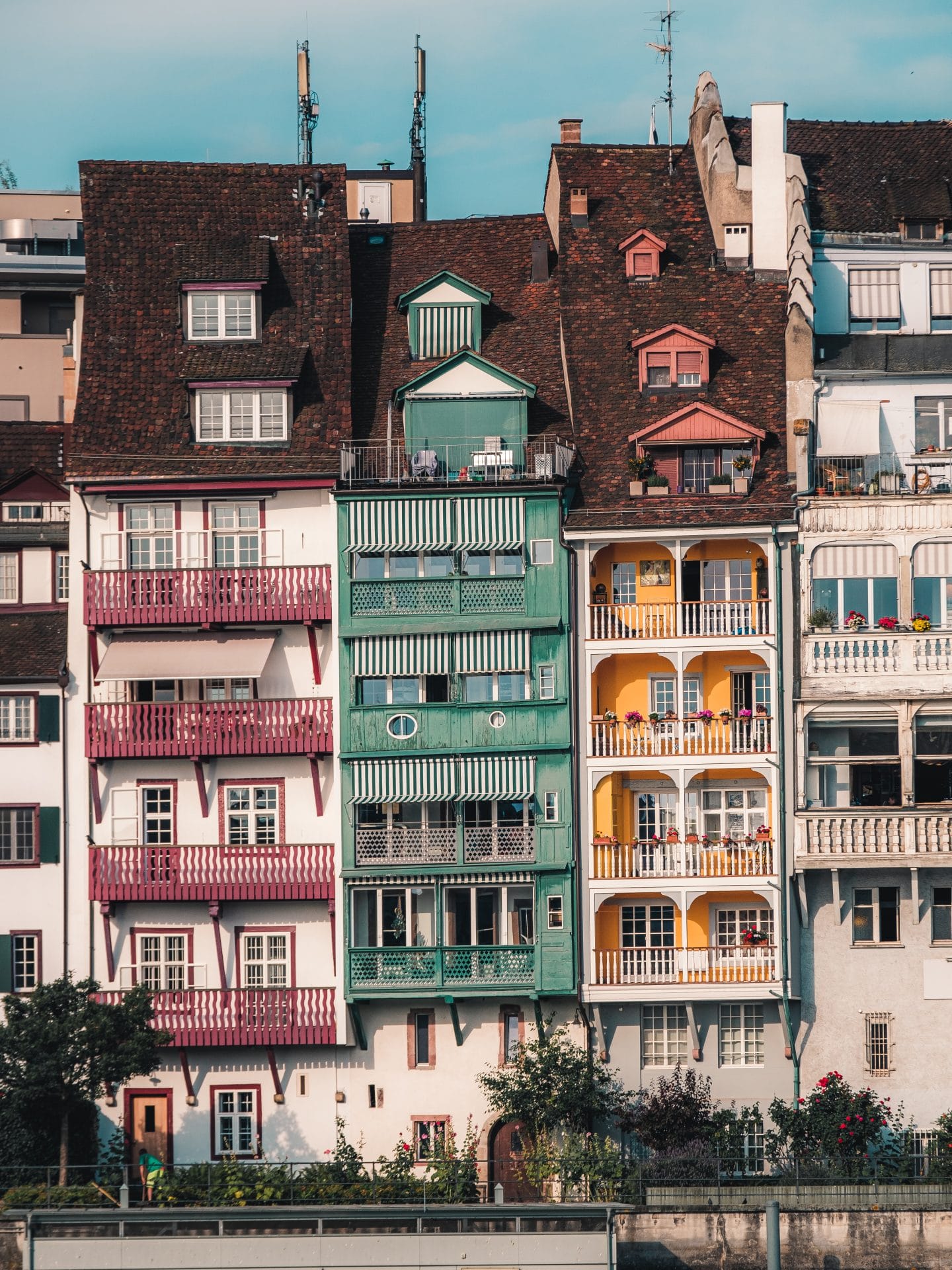 Altstadt / Cidade Velha, Basileia, Rio Reno. Crédito da fotografia: Eurovisão 2025