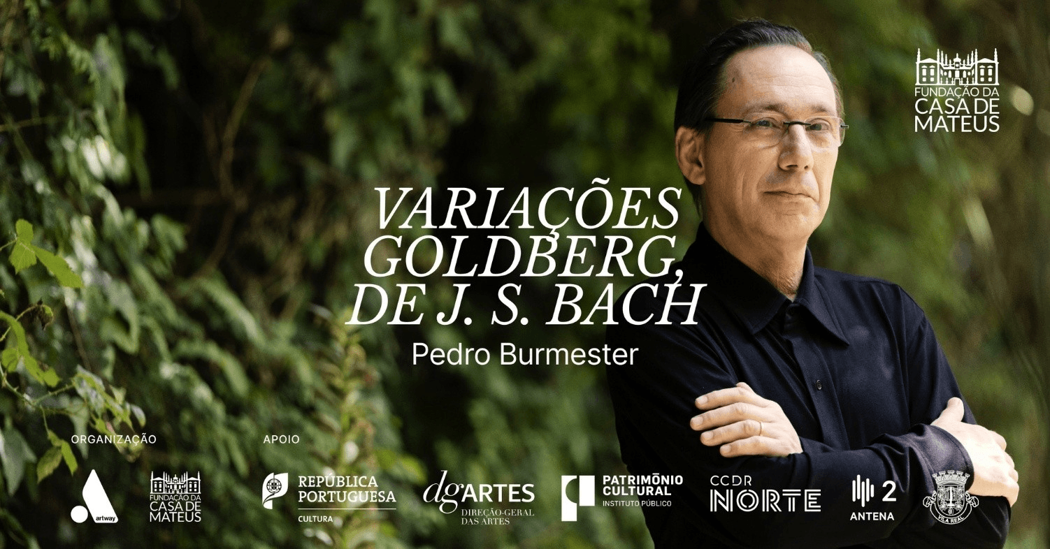 Pedro Burmester, “Variações Goldberg” de J.S. Bach
