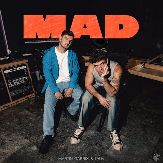 Martin Garrix e Lauv, capa de MAD