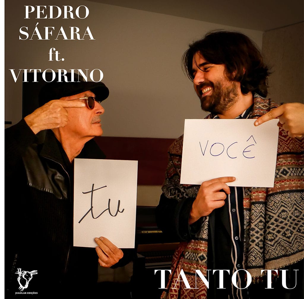 Imagem - Pedro Sáfara e Vitorino celebram a lusofonia com “Tanto Tu” 2 Vitorino e Pedro Sáfara, capa de "Tanto Tu". Crédito Fotografia: JR Cardoso