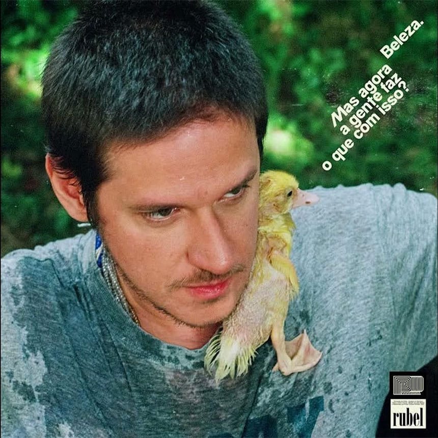 Rubel, capa do álbum "Beleza. Mas agora a gente faz o que com isso?"