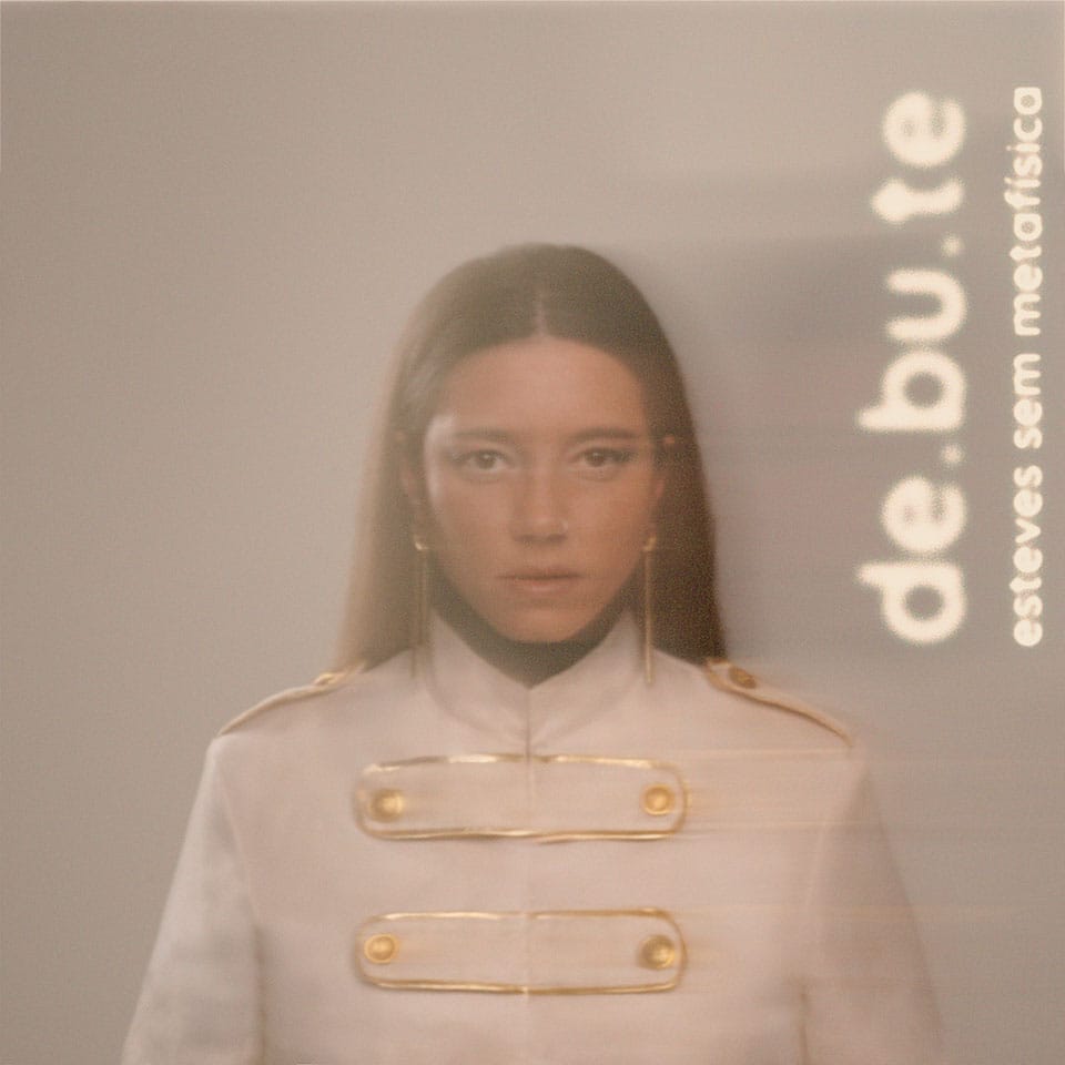 Esteves sem Metafísica, capa do álbum de estreia "de.bu.te"