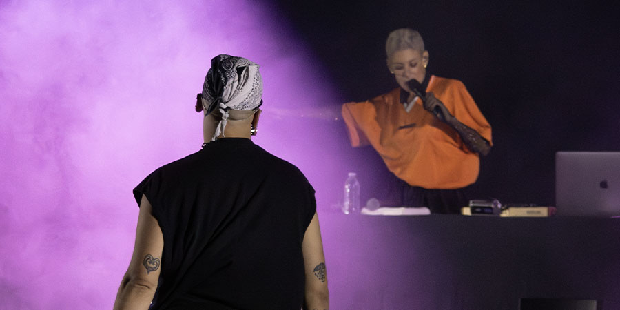 Irma no Festival Mosaico em Viseu. Crédito Fotografia: Musica.com.pt