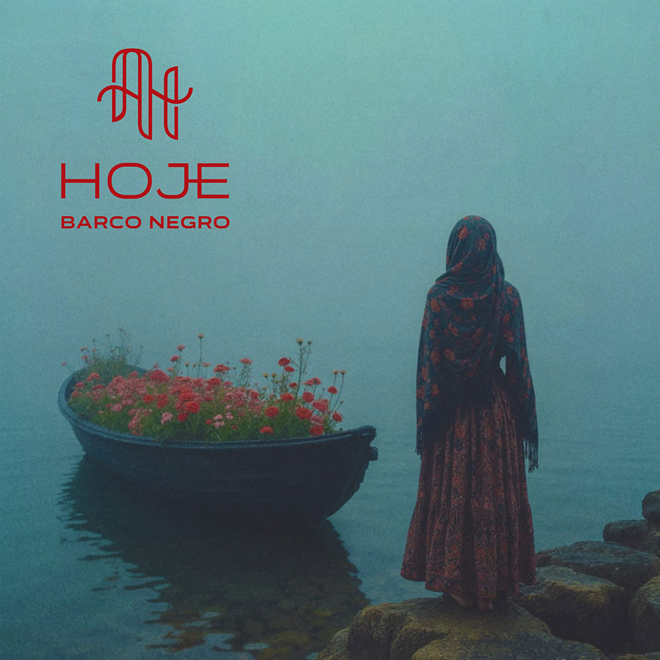 Amália Hoje, capa do single "Barco Negro"