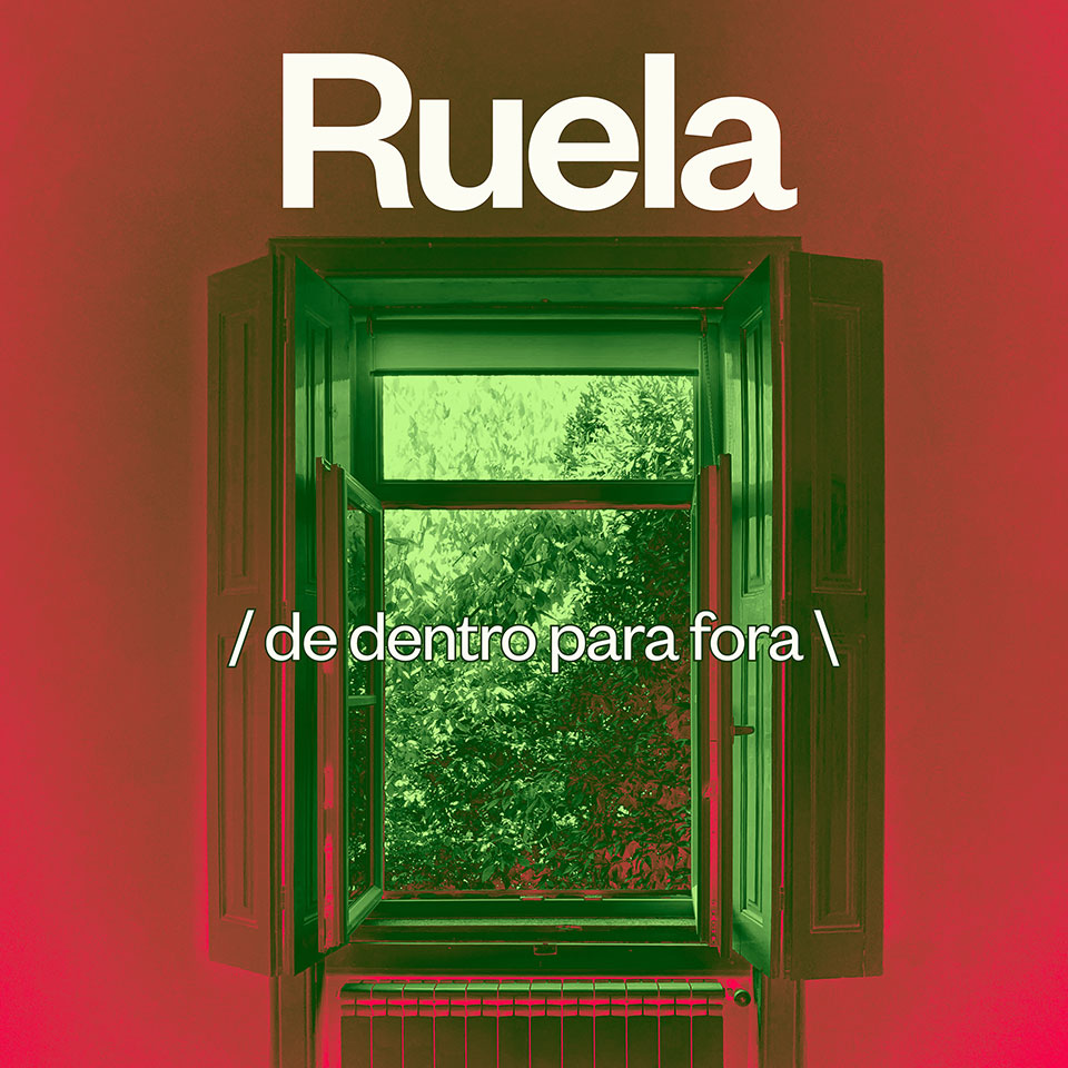 Ruela, capa do EP "De Dentro Para Fora". Crédito capa: Agostinho Ferraz