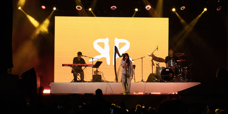 Rita Rocha em Viseu no Festival Mosaico. Crédito Fotografia: Musica.com.pt