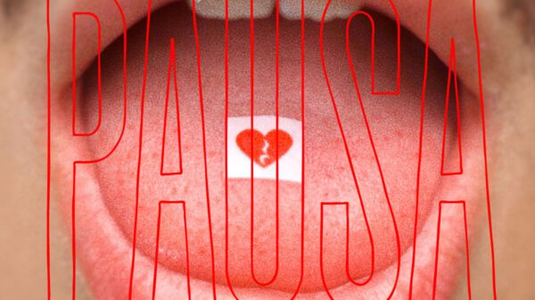 EVAN, PAUSA (no coração). Banner.