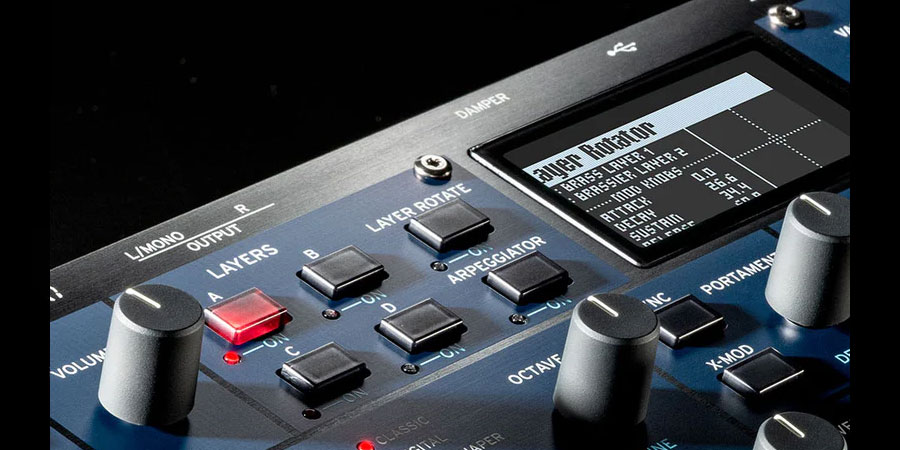 Layer Rotator e os 4 layers sonoros