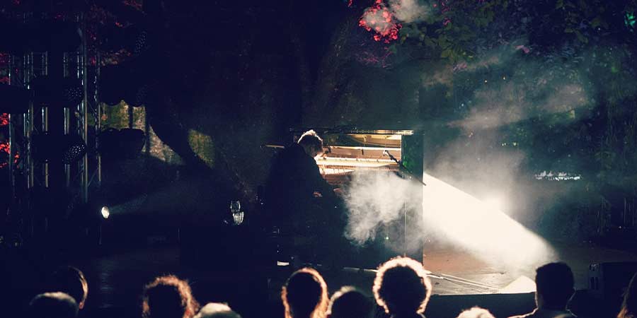 Rui Massena ao vivo em Mangualde. Crédito Fotografia: Instagram, @ruimassenamaestro