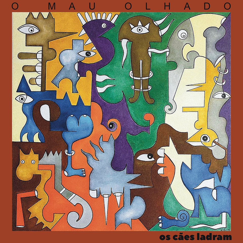 O Mau Olhado, capa do álbum "Os Cães Ladram". Créditos capa: MUTES (César Amorim)