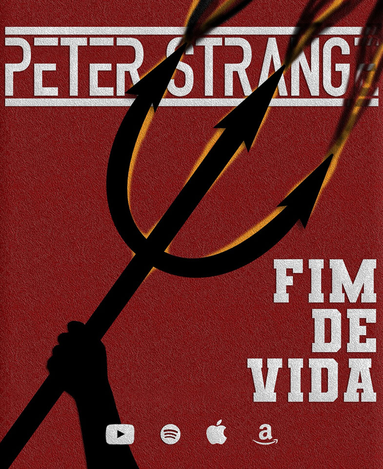 Peter Strange, capa de "Fim de Vida"