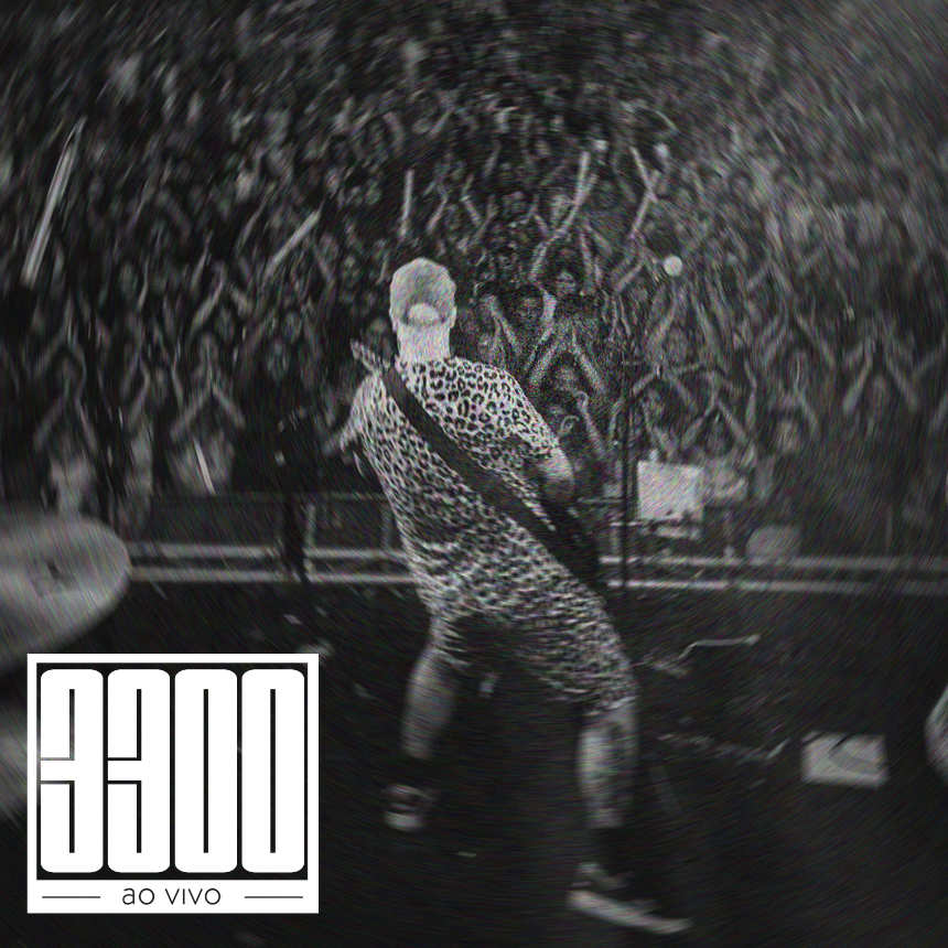 Funil & Abelhinha, capa do álbum "3300 ao Vivo"